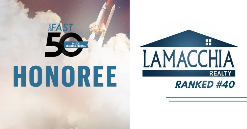 Boston Business Journal Fast50 list of companies featured image lamacchia realty