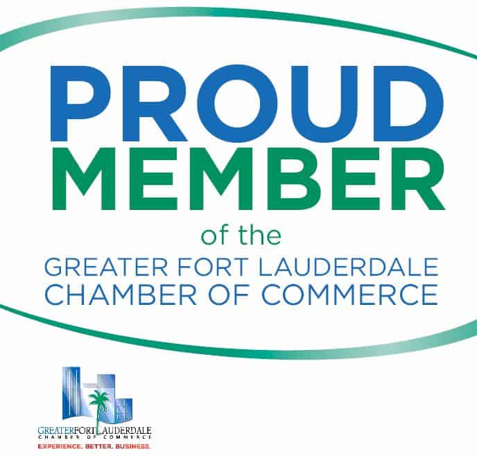 proud member badge for greater fort lauderdale chamber of commerce